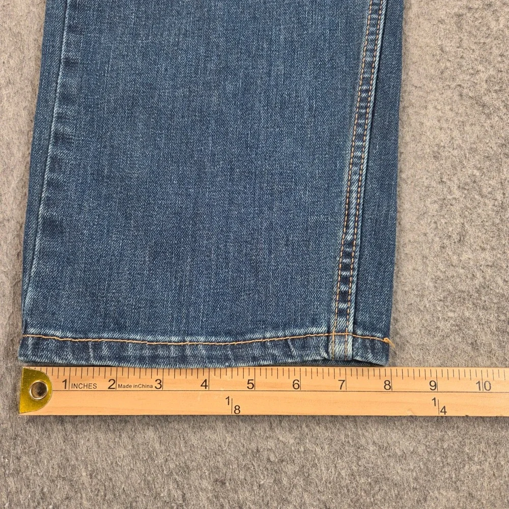 Levis 505 Regular Fit Jeans Mens 38x30 (fits 40x30) Blue Straight Leg Denim
